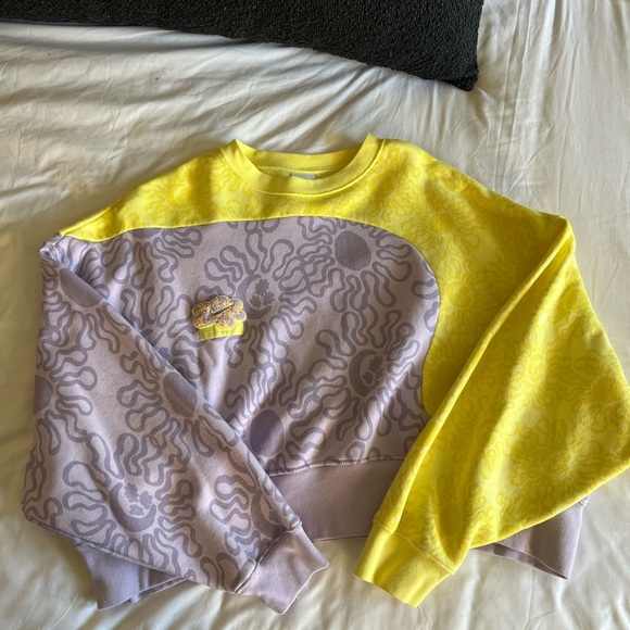 Nike Uphoria Sweatshirt - Yellow/Purple - Picture 2 of 4